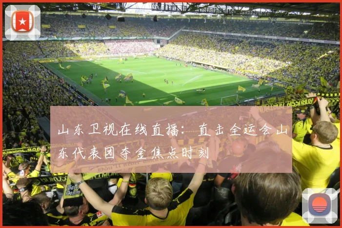 山东卫视在线直播：直击全运会山东代表团夺金焦点时刻